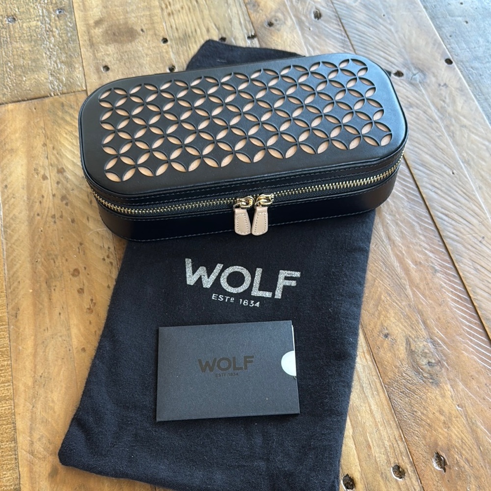 WOLF Chloé Zip Jewelry Case